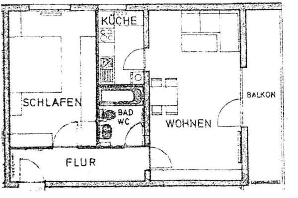 2 bedroom flat for sale, 55 m², Erlangen, Bavaria 2 bedroom flat for sale, 55 m², Erlangen, Bavaria