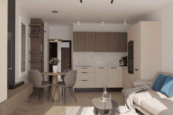 1 bedroom with open-plan kitchen flat for sale, 56 m², Prachnerova, Praha 1 bedroom with open-plan kitchen flat for sale, 56 m², Prachnerova, Praha
