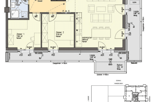 3 bedroom flat for sale, 70 m², Wehlistraße 291/2, Wien, Vienna 3 bedroom flat for sale, 70 m², Wehlistraße 291/2, Wien, Vienna