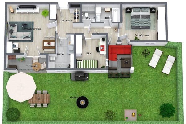 3 bedroom flat to rent, 75 m², Espenweg 5, Wilkau-Haßlau 3 bedroom flat to rent, 75 m², Espenweg 5, Wilkau-Haßlau