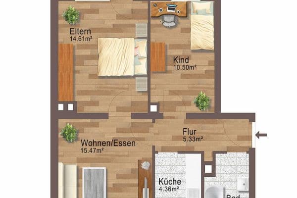 3 bedroom flat for sale, 57 m², Donauwörtherstr. 91, Augsburg, Bavaria 3 bedroom flat for sale, 57 m², Donauwörtherstr. 91, Augsburg, Bavaria