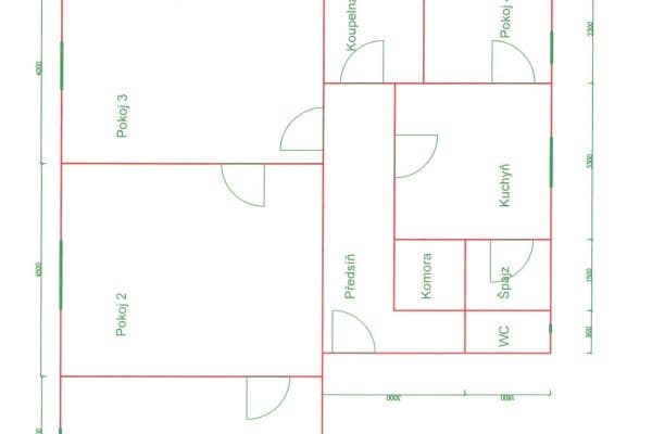 4 bedroom flat to rent, 99 m², Englišova, Opava 4 bedroom flat to rent, 99 m², Englišova, Opava