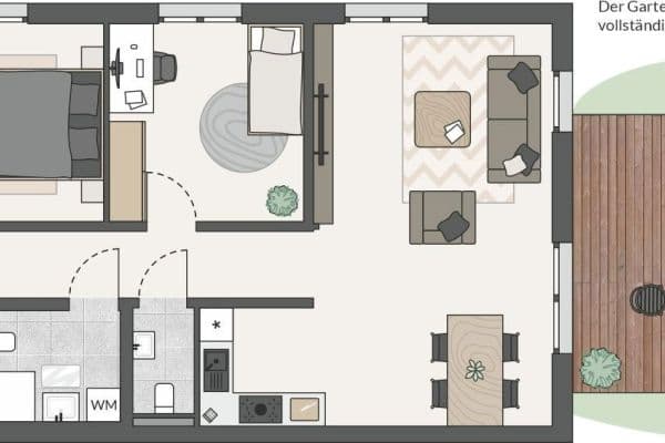3 bedroom flat for sale, 88 m², Obermühlenweg 5, Murrhardt 3 bedroom flat for sale, 88 m², Obermühlenweg 5, Murrhardt