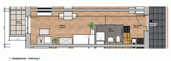 1 bedroom flat to rent, 38 m², Erdkampsweg 43, Hamburg, Hamburg 1 bedroom flat to rent, 38 m², Erdkampsweg 43, Hamburg, Hamburg