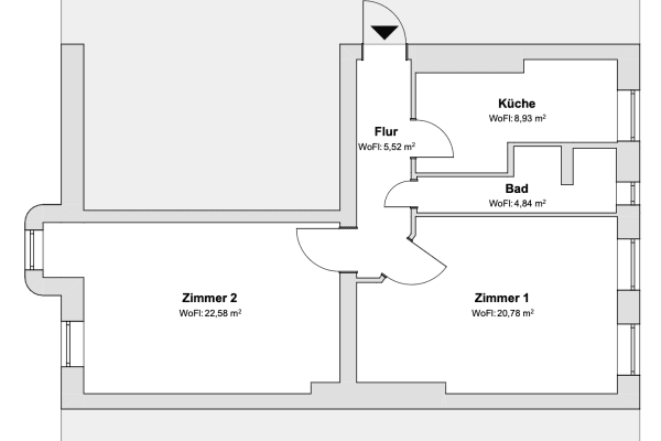 2 bedroom flat for sale, 63 m², Berlin, Berlin 2 bedroom flat for sale, 63 m², Berlin, Berlin