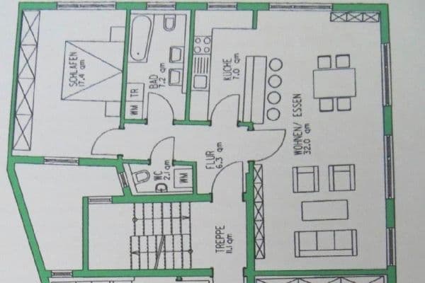 2 bedroom flat to rent, 72 m², Worms 2 bedroom flat to rent, 72 m², Worms