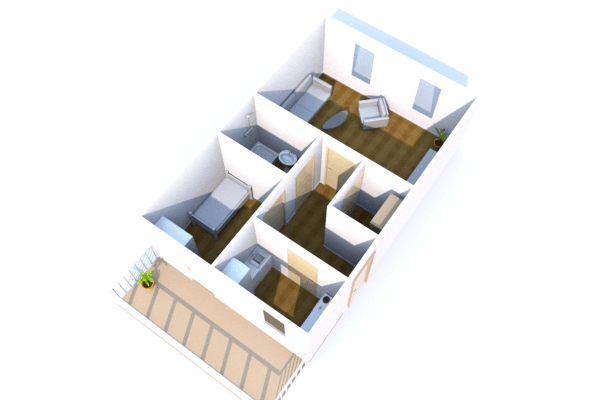 2 bedroom flat to rent, 46 m², Kellerberg 5, Limbach-Oberfrohna 2 bedroom flat to rent, 46 m², Kellerberg 5, Limbach-Oberfrohna