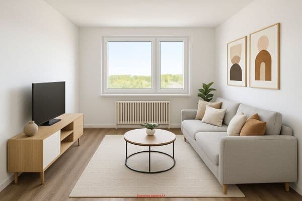 3 bedroom flat to rent, 76 m², Matěje Kopeckého, 3 bedroom flat to rent, 76 m², Matěje Kopeckého,