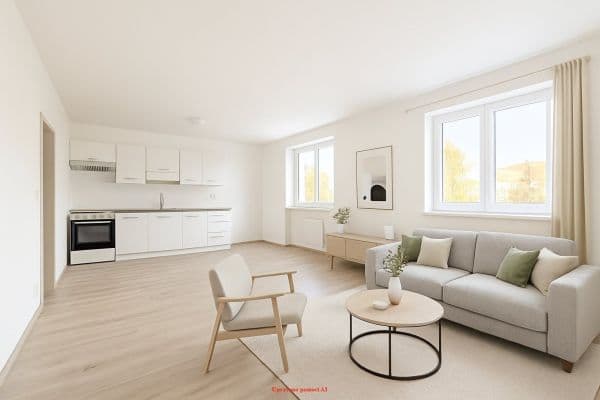 2 bedroom with open-plan kitchen flat to rent, 72 m², Havlíčkovo náměstí, 2 bedroom with open-plan kitchen flat to rent, 72 m², Havlíčkovo náměstí,