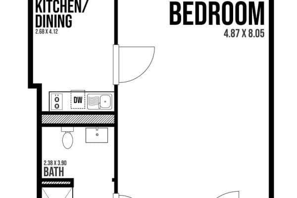 1 bedroom flat to rent, 33 m², Berlin, Berlin 1 bedroom flat to rent, 33 m², Berlin, Berlin