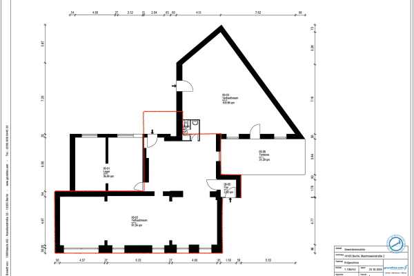 office to rent, 131 m², Machnowerstr. 2, Berlin office to rent, 131 m², Machnowerstr. 2, Berlin
