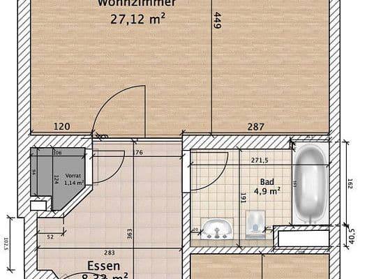 1 bedroom with open-plan kitchen flat for sale, 62 m², Maistr. 1, Germering, Bavaria 1 bedroom with open-plan kitchen flat for sale, 62 m², Maistr. 1, Germering, Bavaria