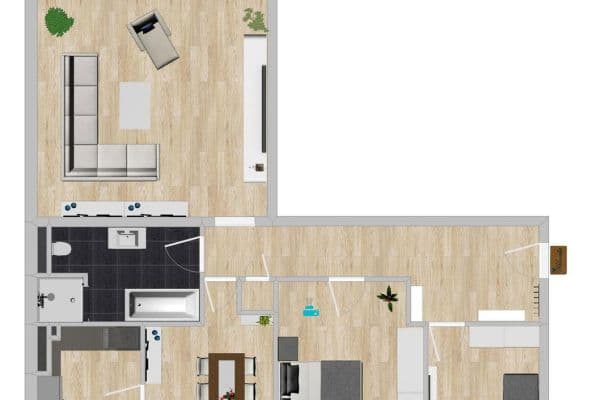 4 bedroom flat to rent, 102 m², Marl 4 bedroom flat to rent, 102 m², Marl