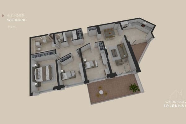 4 bedroom flat for sale, 142 m², Erlenhain 52, Waldkirchen, Bavaria 4 bedroom flat for sale, 142 m², Erlenhain 52, Waldkirchen, Bavaria