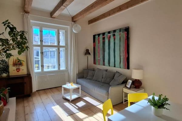 1 bedroom with open-plan kitchen flat to rent, 43 m², Rostislavova, Praha 1 bedroom with open-plan kitchen flat to rent, 43 m², Rostislavova, Praha