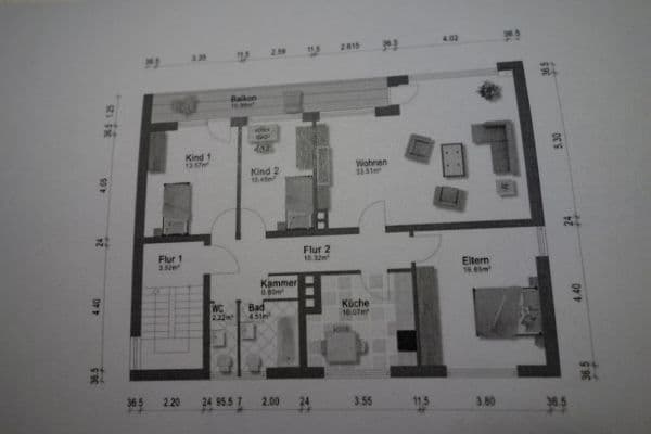 4 bedroom flat to rent, 100 m², Harthausen, Bavaria 4 bedroom flat to rent, 100 m², Harthausen, Bavaria