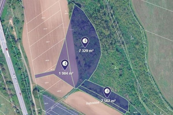 plot for sale, 1,979 m², Vojkovice plot for sale, 1,979 m², Vojkovice