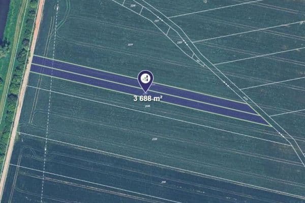 plot for sale, 615 m², Vojkovice plot for sale, 615 m², Vojkovice