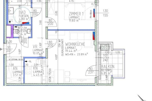 2 bedroom flat for sale, 56 m², Bloch-Bauer-Promenade 30, Wien 2 bedroom flat for sale, 56 m², Bloch-Bauer-Promenade 30, Wien