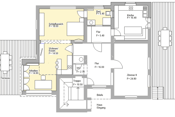 2 bedroom flat to rent, 52 m², Sankt Augustin 2 bedroom flat to rent, 52 m², Sankt Augustin