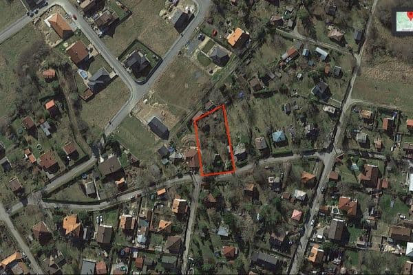 plot for sale, 1,016 m², Vlnitá, Jílové u Prahy plot for sale, 1,016 m², Vlnitá, Jílové u Prahy