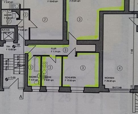 2 bedroom flat for sale, 56 m², Barbarossastraße 40a, Berlin, Berlin 2 bedroom flat for sale, 56 m², Barbarossastraße 40a, Berlin, Berlin