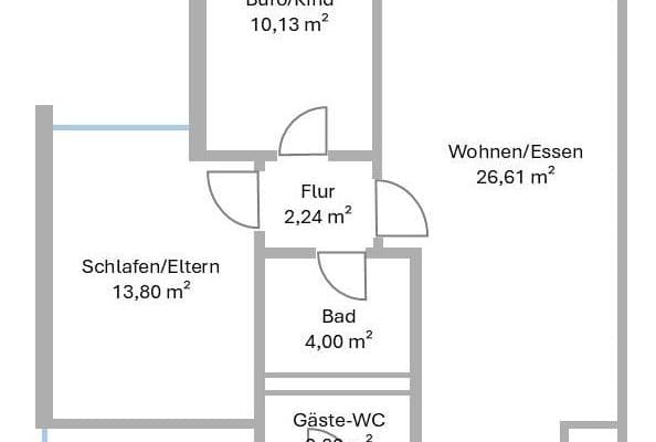 2 bedroom with open-plan kitchen flat to rent, 74 m², Leverkusen 2 bedroom with open-plan kitchen flat to rent, 74 m², Leverkusen