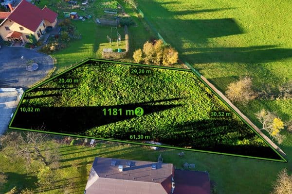 plot for sale, 1,181 m², Myslík plot for sale, 1,181 m², Myslík
