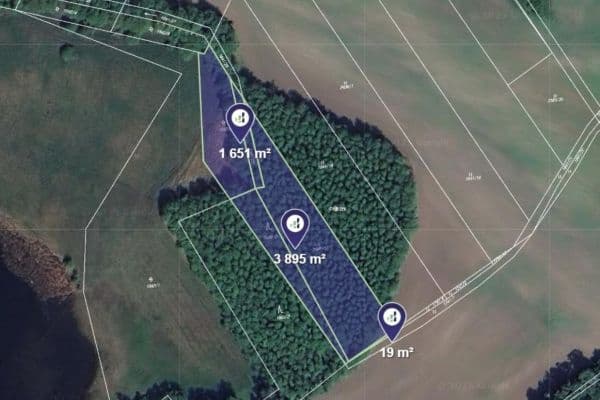 plot for sale, 1,391 m², Lázně Bohdaneč plot for sale, 1,391 m², Lázně Bohdaneč