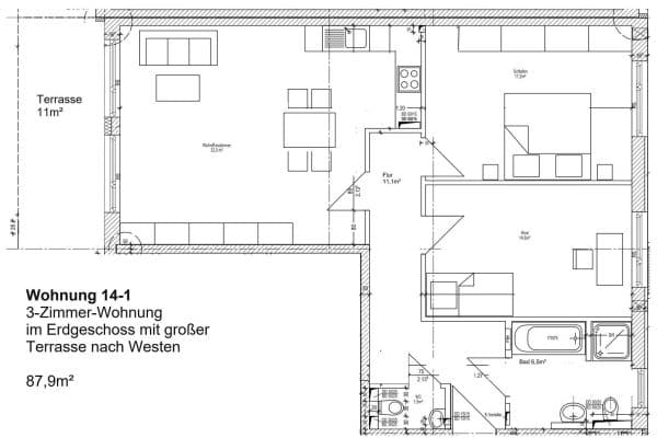 3 bedroom flat to rent, 88 m², Georg-Huber-Str. 14, Zorneding, Ortsteil Pöring, Bavaria 3 bedroom flat to rent, 88 m², Georg-Huber-Str. 14, Zorneding, Ortsteil Pöring, Bavaria