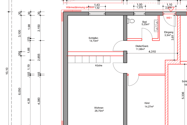 3 bedroom flat to rent, 77 m², Hoststraße 13a, Ahnatal-Weimar 3 bedroom flat to rent, 77 m², Hoststraße 13a, Ahnatal-Weimar