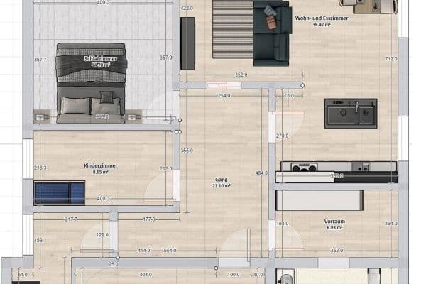 4 bedroom flat to rent, 103 m², Westerheim, Bavaria 4 bedroom flat to rent, 103 m², Westerheim, Bavaria