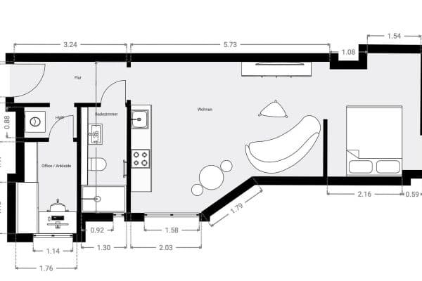 2 bedroom flat for sale, 45 m², Winsstraße 0, Berlin, Berlin 2 bedroom flat for sale, 45 m², Winsstraße 0, Berlin, Berlin