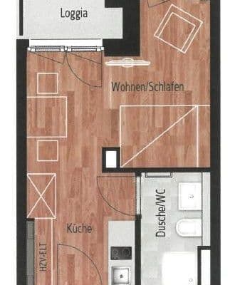 1 bedroom flat to rent, 25 m², Leopoldstr. 204, München, Bavaria 1 bedroom flat to rent, 25 m², Leopoldstr. 204, München, Bavaria