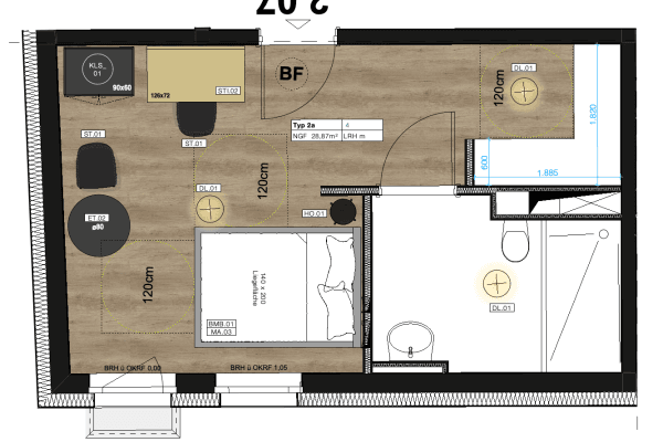 1 bedroom flat to rent, 29 m², Rubensstr. 54, Berlin, Berlin 1 bedroom flat to rent, 29 m², Rubensstr. 54, Berlin, Berlin