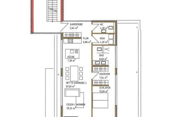 1 bedroom with open-plan kitchen flat to rent, 88 m², Aschaffenburg 1 bedroom with open-plan kitchen flat to rent, 88 m², Aschaffenburg