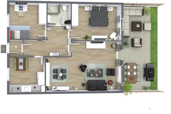 3 bedroom flat to rent, 98 m², Achim 3 bedroom flat to rent, 98 m², Achim