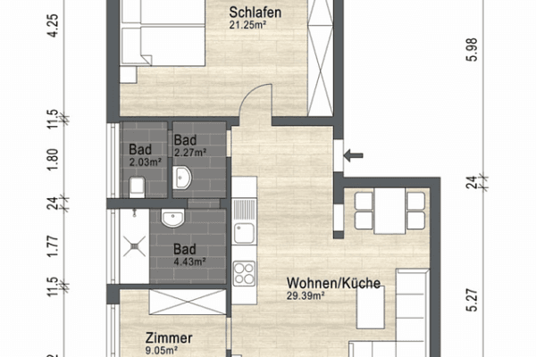 3 bedroom flat for sale, 71 m², Kafkastraße 11, Köln, North Rhine-Westphalia 3 bedroom flat for sale, 71 m², Kafkastraße 11, Köln, North Rhine-Westphalia