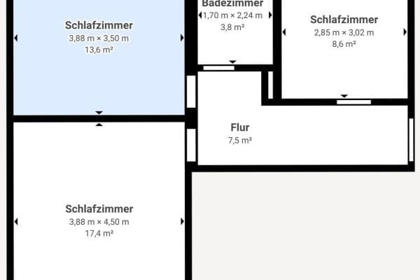 2 bedroom flat to rent, 53 m², Robert Str 30, Hamm, North Rhine-Westphalia 2 bedroom flat to rent, 53 m², Robert Str 30, Hamm, North Rhine-Westphalia