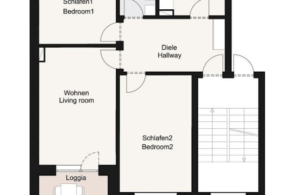 3 bedroom flat to rent, 76 m², Hamburg, Hamburg 3 bedroom flat to rent, 76 m², Hamburg, Hamburg