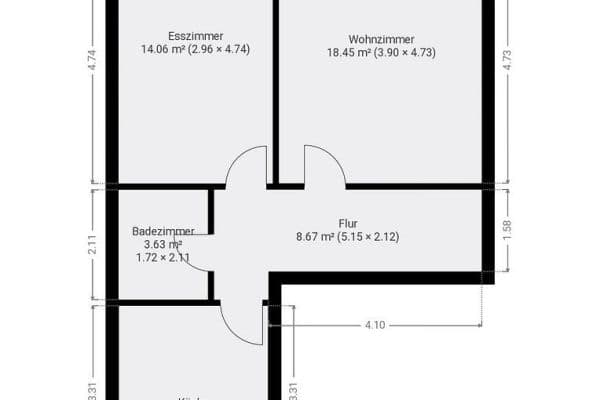 2 bedroom flat to rent, 53 m², Am Fuchsberg 10B, Magdeburg, Saxony-Anhalt 2 bedroom flat to rent, 53 m², Am Fuchsberg 10B, Magdeburg, Saxony-Anhalt