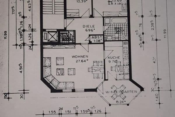 3 bedroom flat to rent, 86 m², Kaiserstr 6, Buchen 3 bedroom flat to rent, 86 m², Kaiserstr 6, Buchen