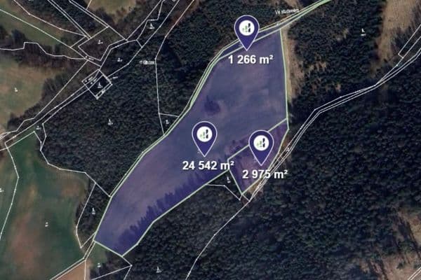 plot for sale, 48,460 m², Velké Opatovice plot for sale, 48,460 m², Velké Opatovice