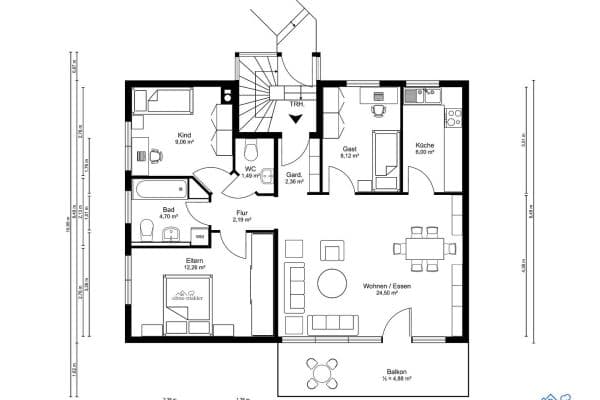 4 bedroom flat for sale, 76 m², Heilbronn 4 bedroom flat for sale, 76 m², Heilbronn