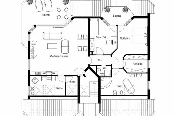 3 bedroom flat to rent, 135 m², Vallendar 3 bedroom flat to rent, 135 m², Vallendar