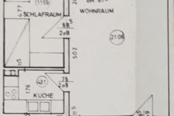 2 bedroom flat to rent, 47 m², Braunschweig 2 bedroom flat to rent, 47 m², Braunschweig