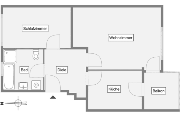 2 bedroom flat for sale, 58 m², Zum Teich 6, Potsdam 2 bedroom flat for sale, 58 m², Zum Teich 6, Potsdam