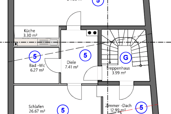 1 bedroom with open-plan kitchen flat to rent, 64 m², Erftstraße 44, Neuss 1 bedroom with open-plan kitchen flat to rent, 64 m², Erftstraße 44, Neuss
