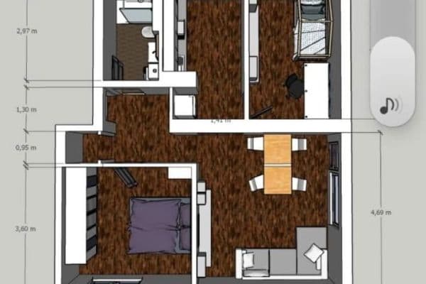 3 bedroom flat to rent, 67 m², Breslauer Str. 20, Ansbach, Bavaria 3 bedroom flat to rent, 67 m², Breslauer Str. 20, Ansbach, Bavaria