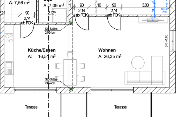 3 bedroom flat to rent, 88 m², Haupstraße 39, Unterdietfurt 3 bedroom flat to rent, 88 m², Haupstraße 39, Unterdietfurt